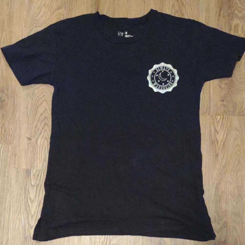 Flirtitude Active Black Graphic T-Shirt - Size S